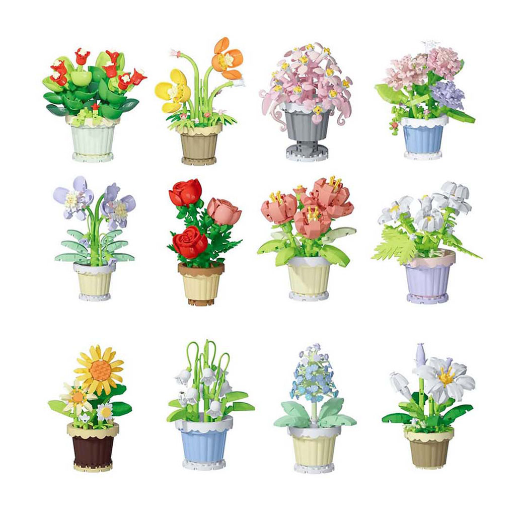 Bouwstenen Plant in Pot, 365dlg.
