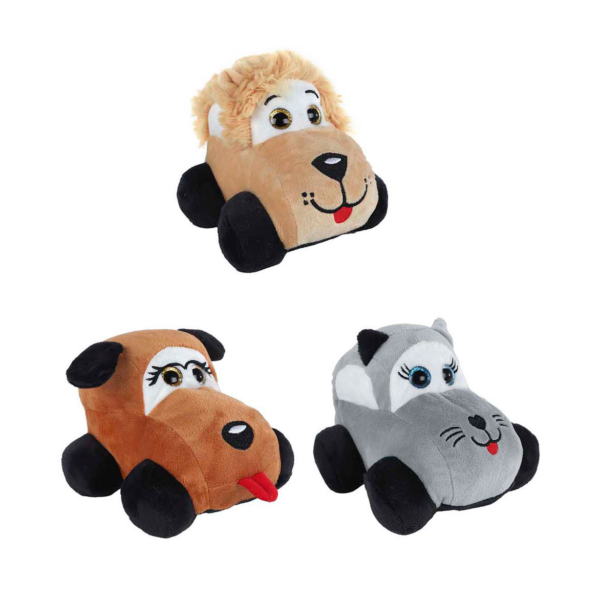Voiture en peluche Mini Club, 15 cm