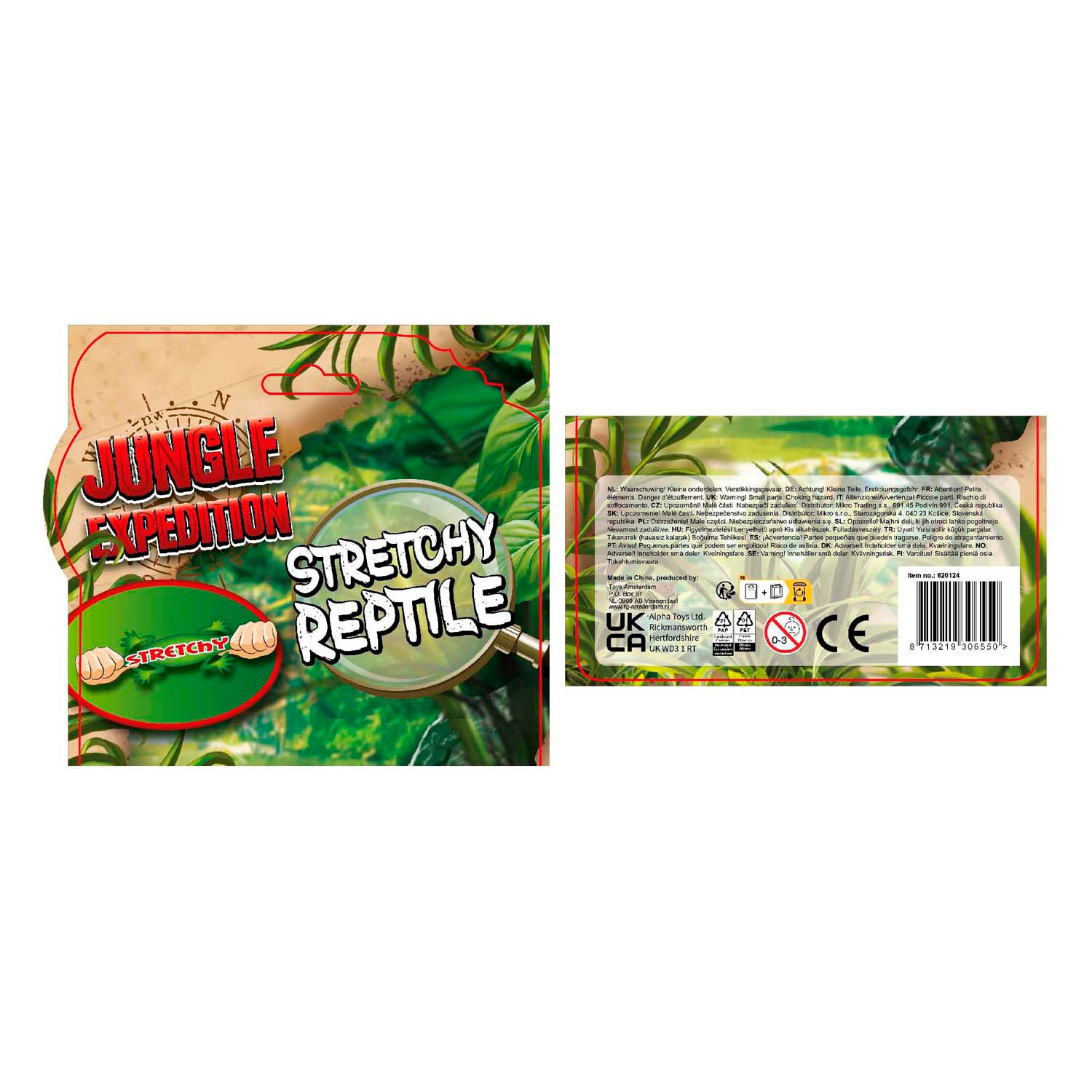 Jungle Expedition Stretch Reptiel