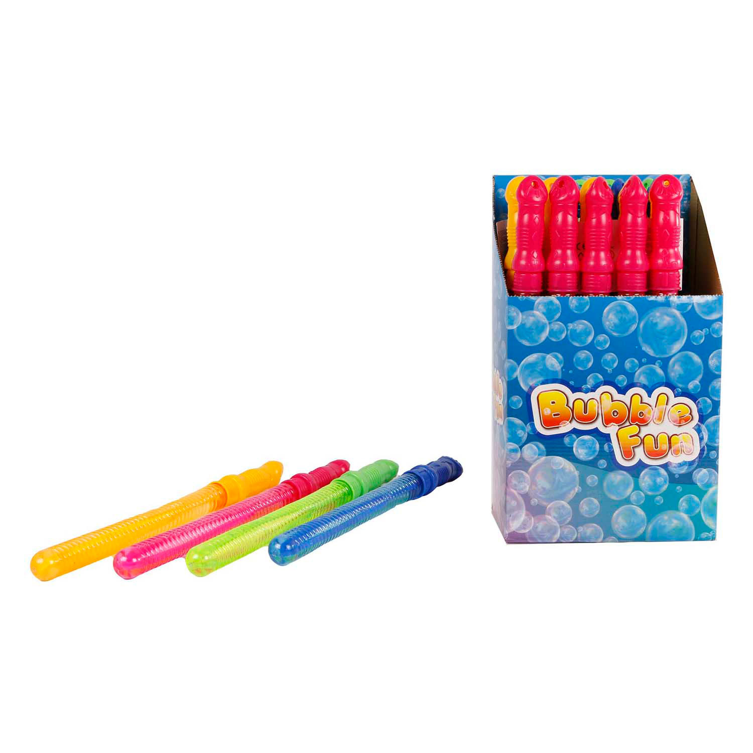 Sun Fun Bellenblaas Stick 120ml 37cm, 24st.