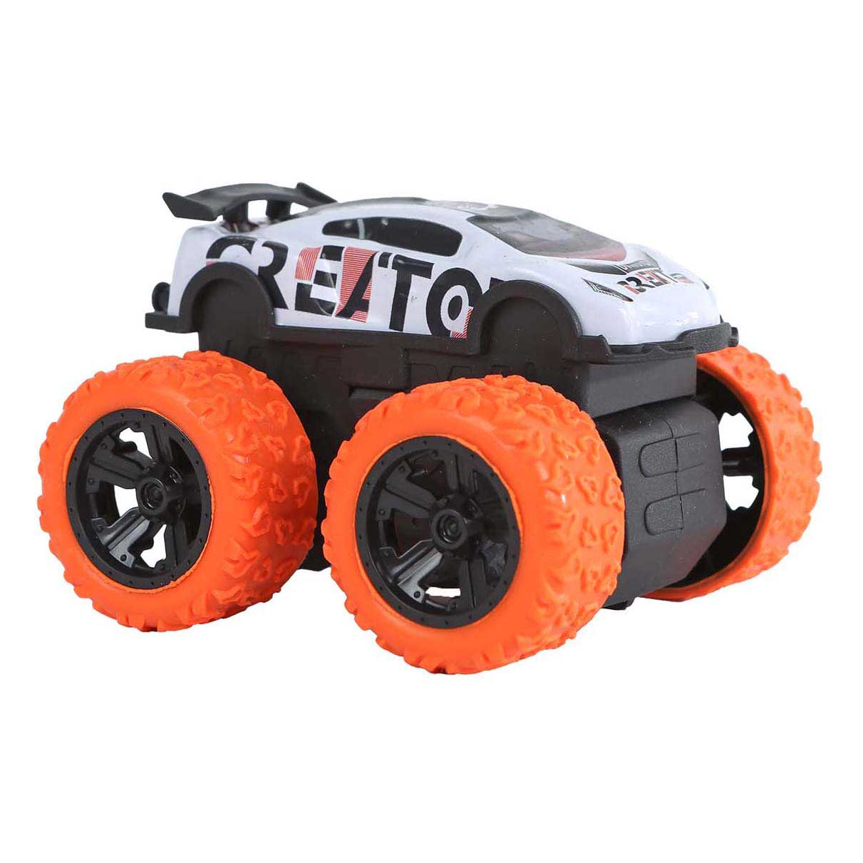 Roadblasters Bigfoot Spinning Car Moulé sous pression Friction