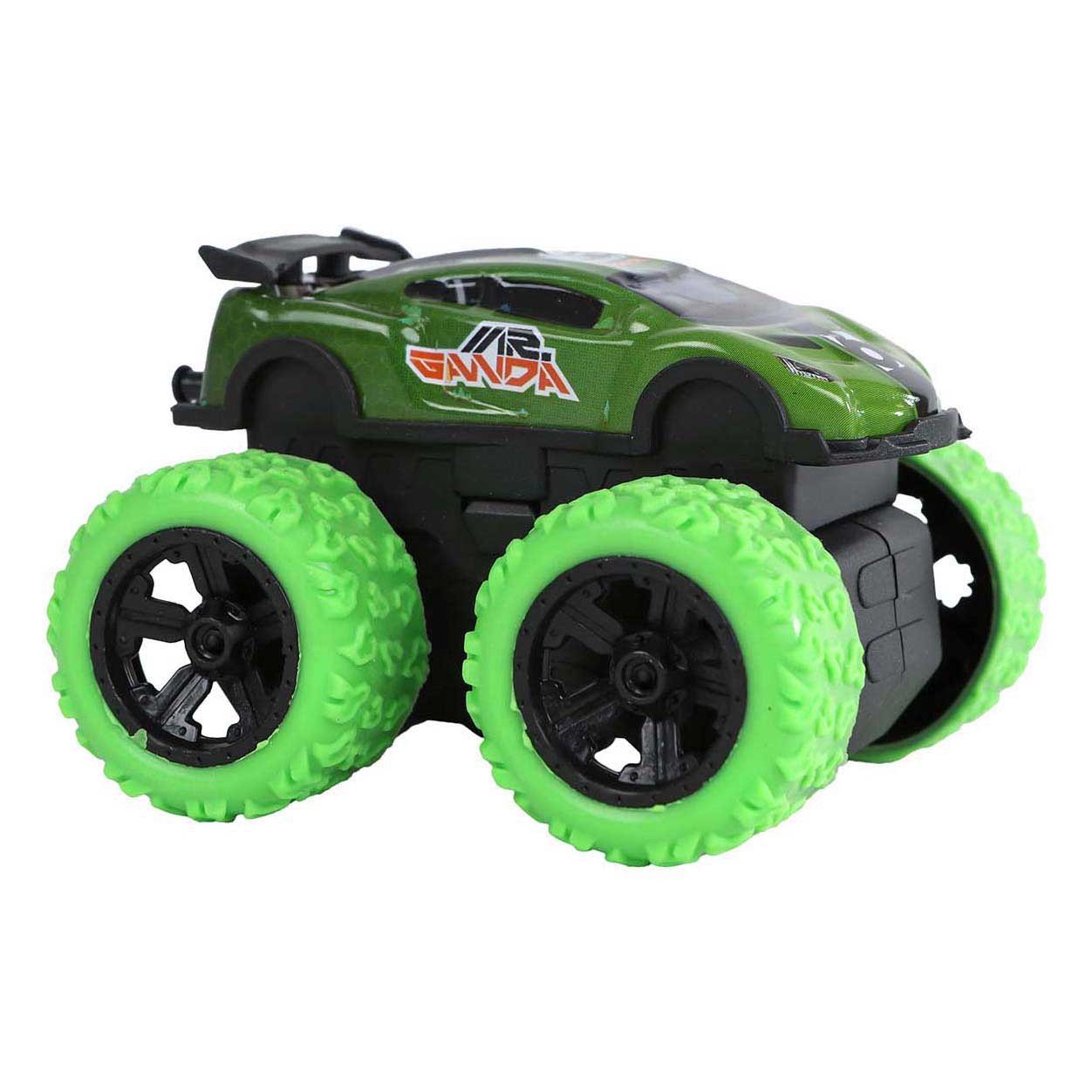 Roadblasters Bigfoot Spinning Car Moulé sous pression Friction