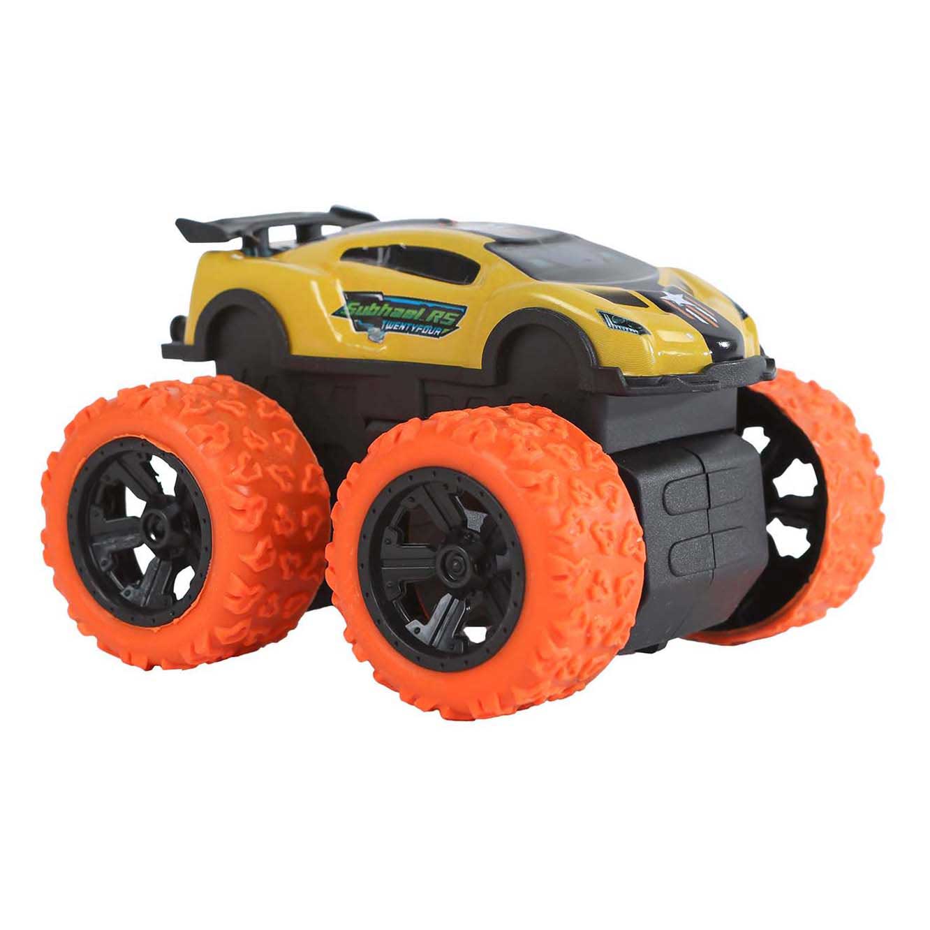 Roadblasters Bigfoot Spinning Car Moulé sous pression Friction