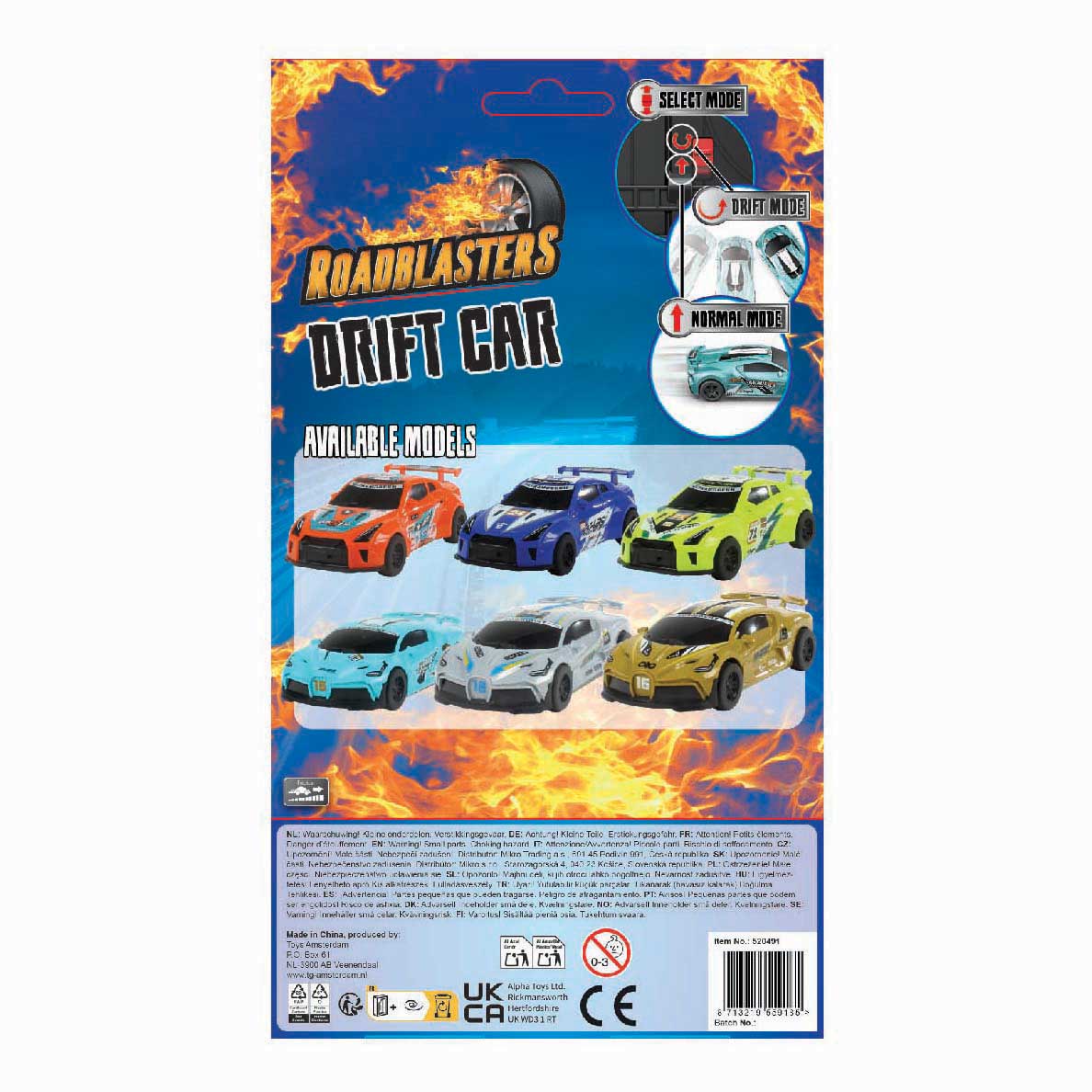Roadblaster Auto met Drift Functie - 16cm