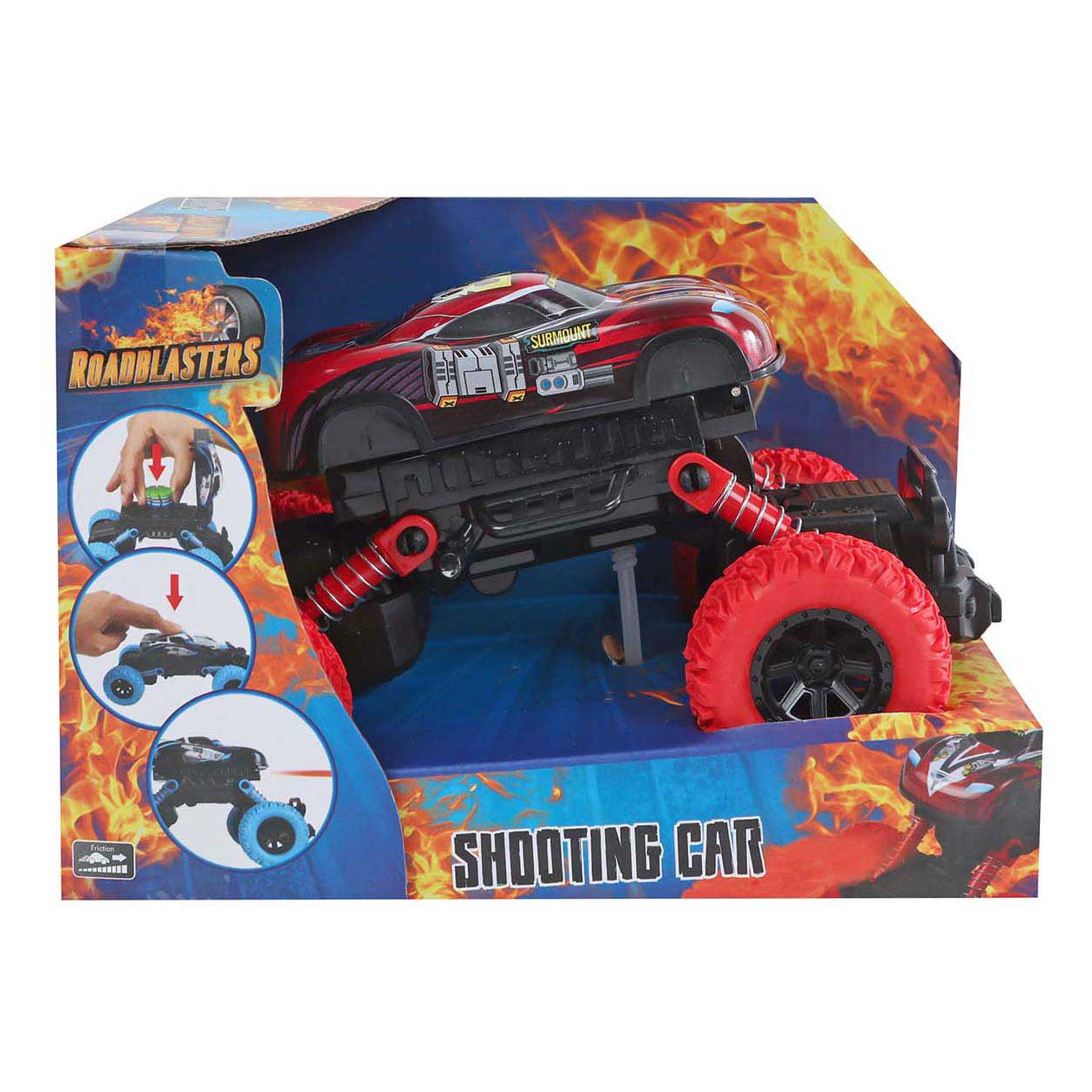 Roadblasters Big Wheel Truck Schietfunctie