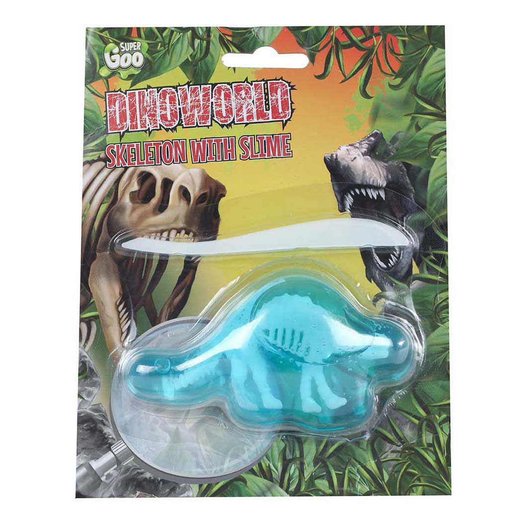 DinoWorld Skelet met Dinoslijm