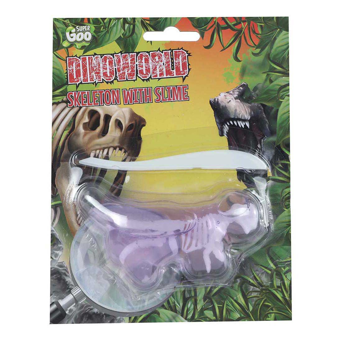 DinoWorld Skelet met Dinoslijm