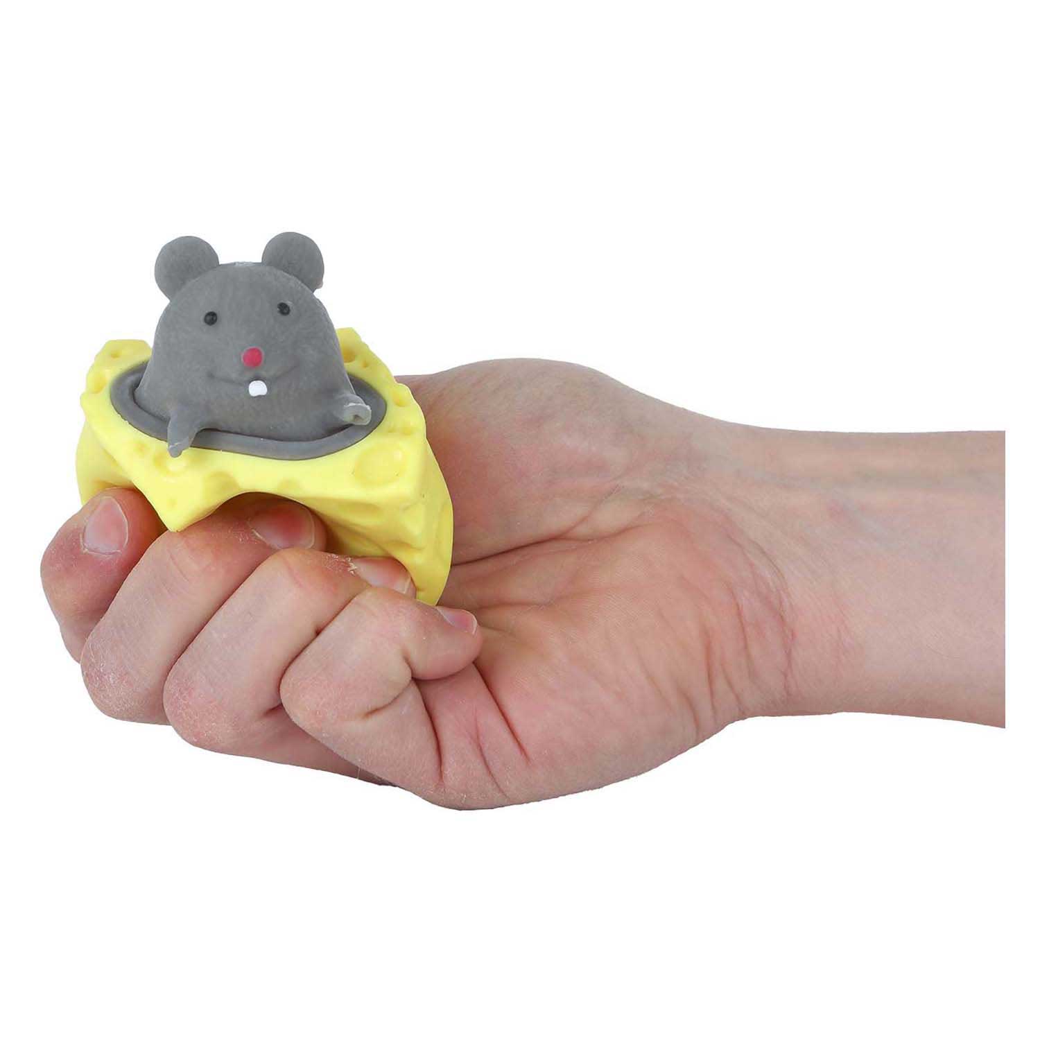 Souris pop-up à presser au fromage