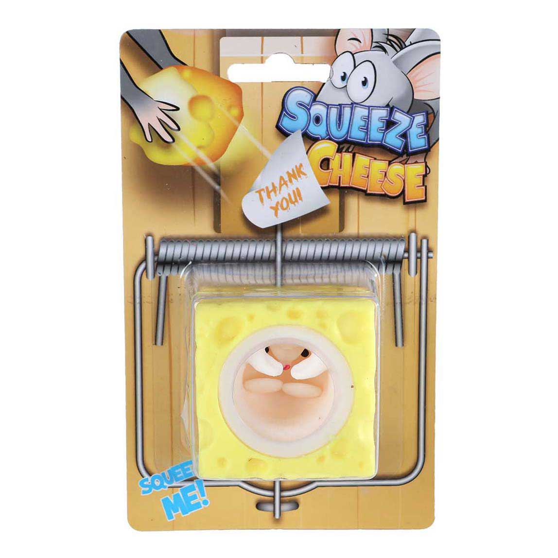 Souris pop-up à presser au fromage