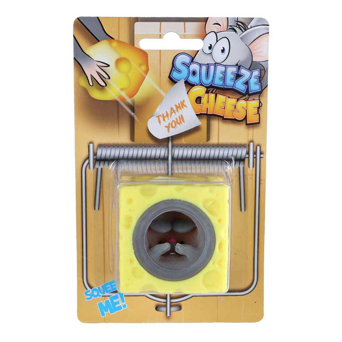 Souris pop-up à presser au fromage