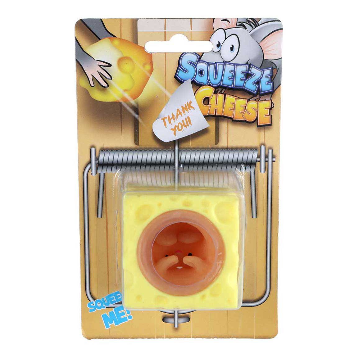 Souris pop-up à presser au fromage