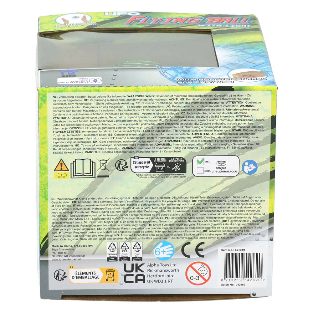 UFO Flying Bal met Licht USB