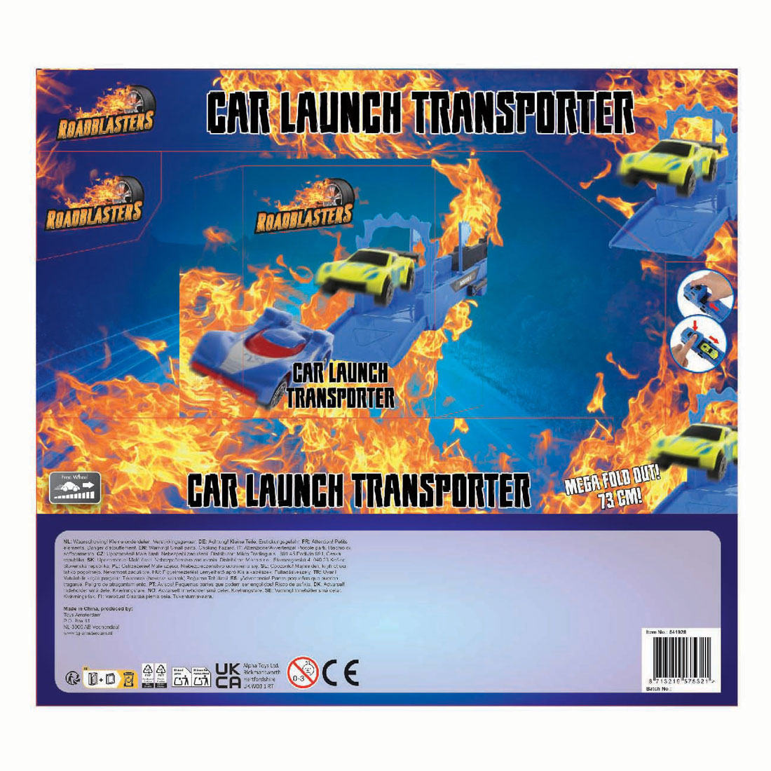 Roadblasters Vrachtwagen met 2 Autos - Lanceerfunctie