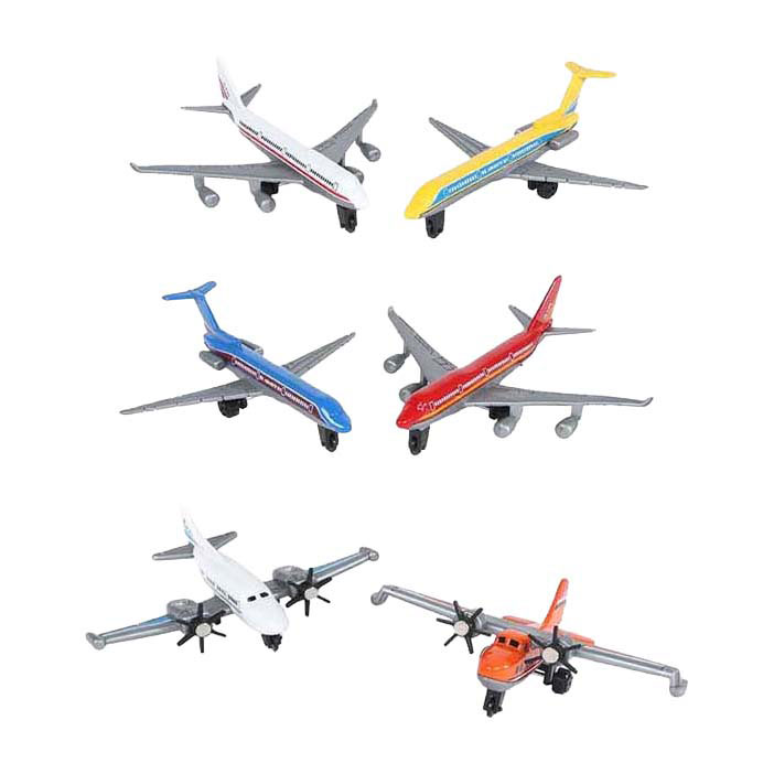 2- Play à 6 avions en roue libre