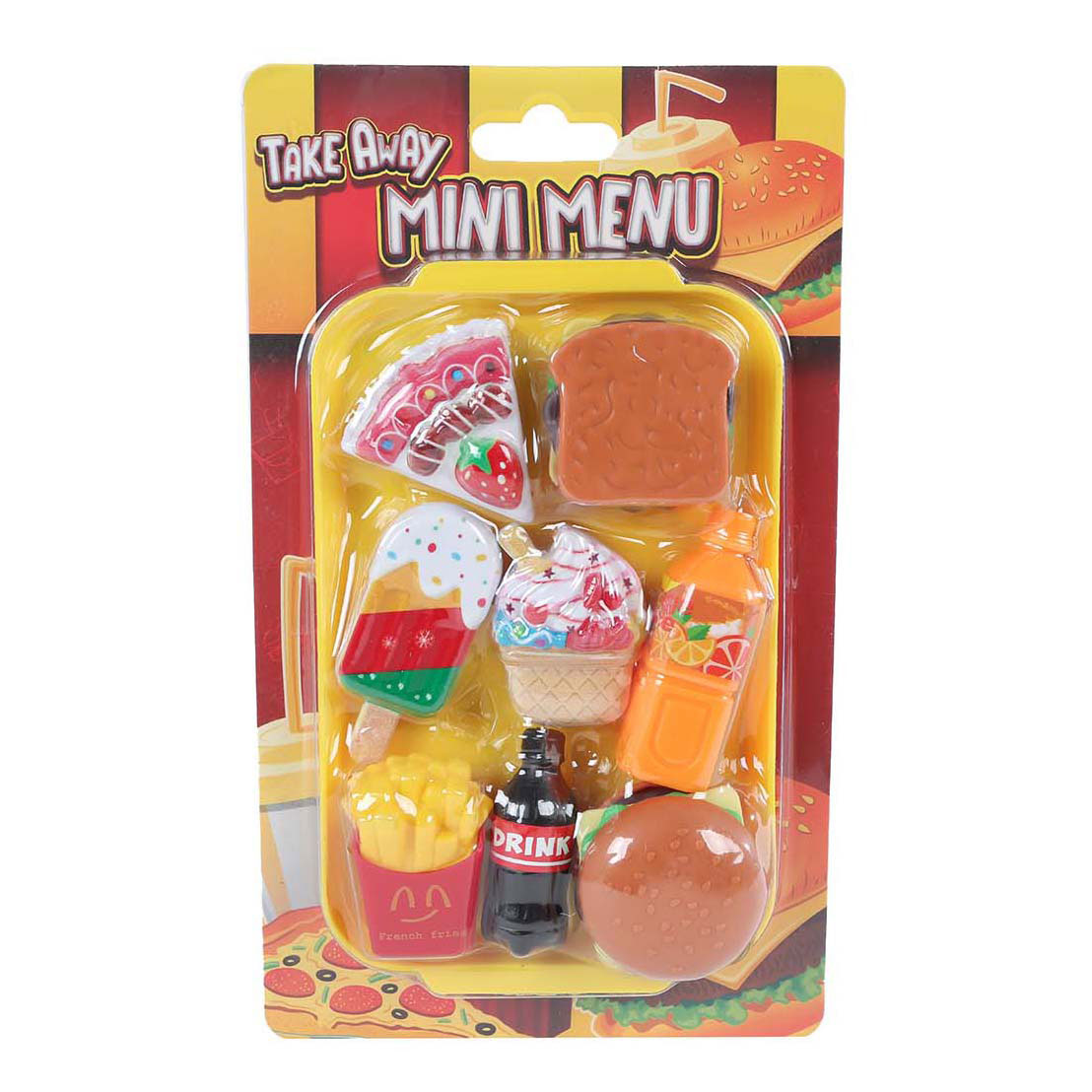 Speelset Fast Food Mini Menu