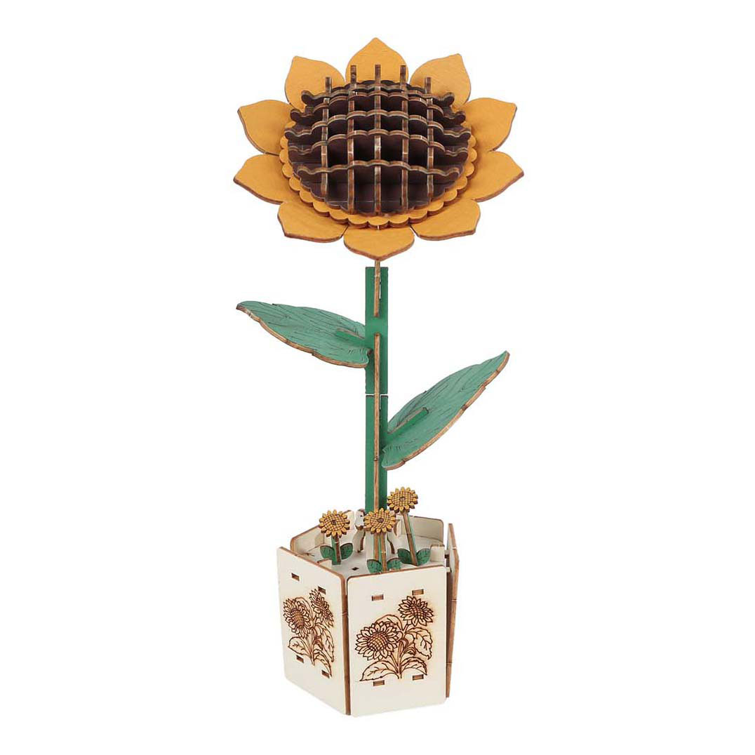 Créez vos propres fleurs en bois - 20,5 cm