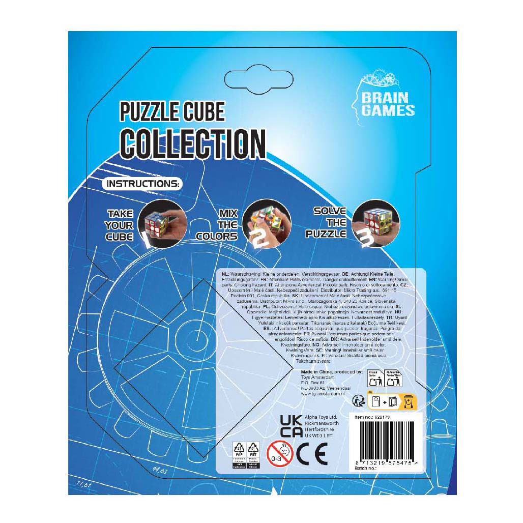 Brain Games Puzzelkubus Set - 4st.