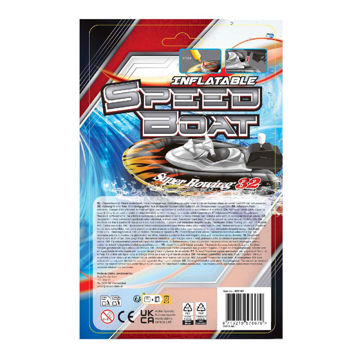 Speedboat met Pomp Functie