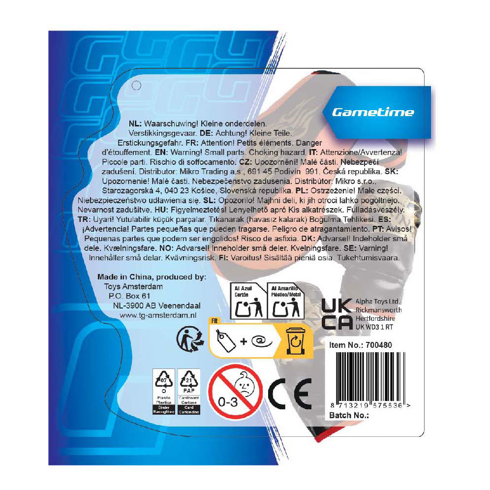 Gametime Bokszak met Bokshandschoenen - 40cm