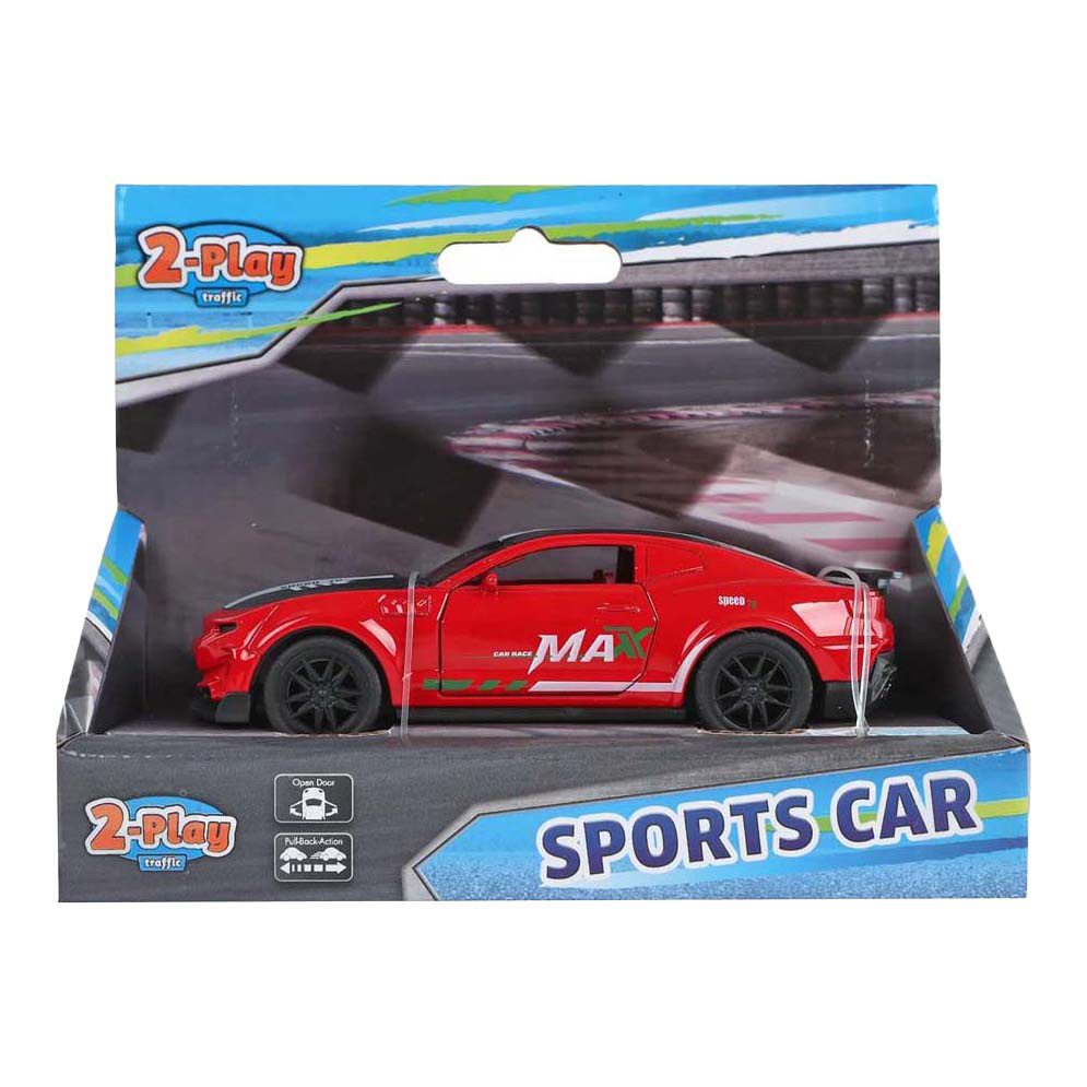 2-Play Die Cast Pull Back Sportauto