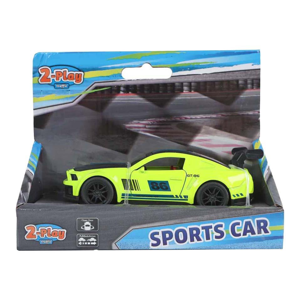 2-Play Die Cast Pull Back Sportauto