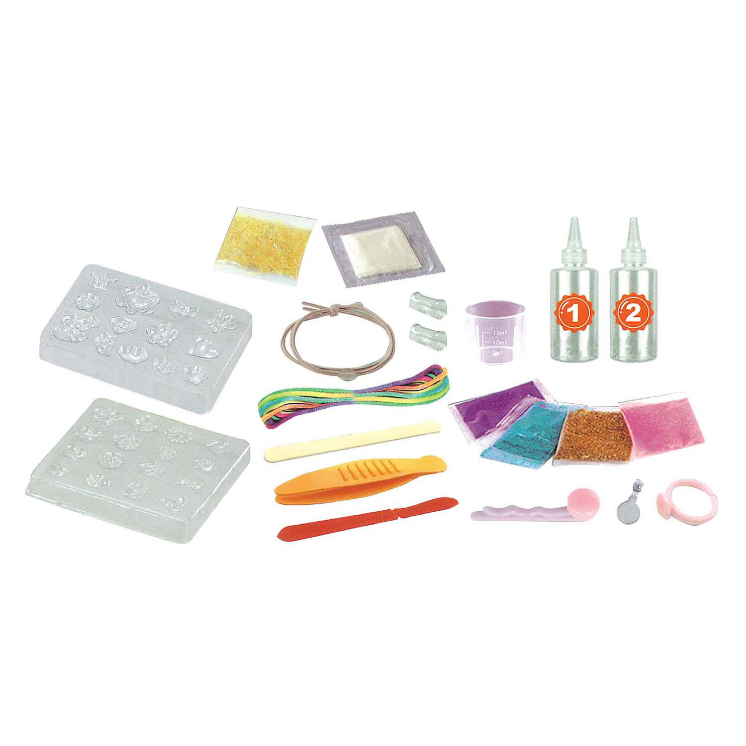 Création de bijoux glamour à partir de gel cristallin