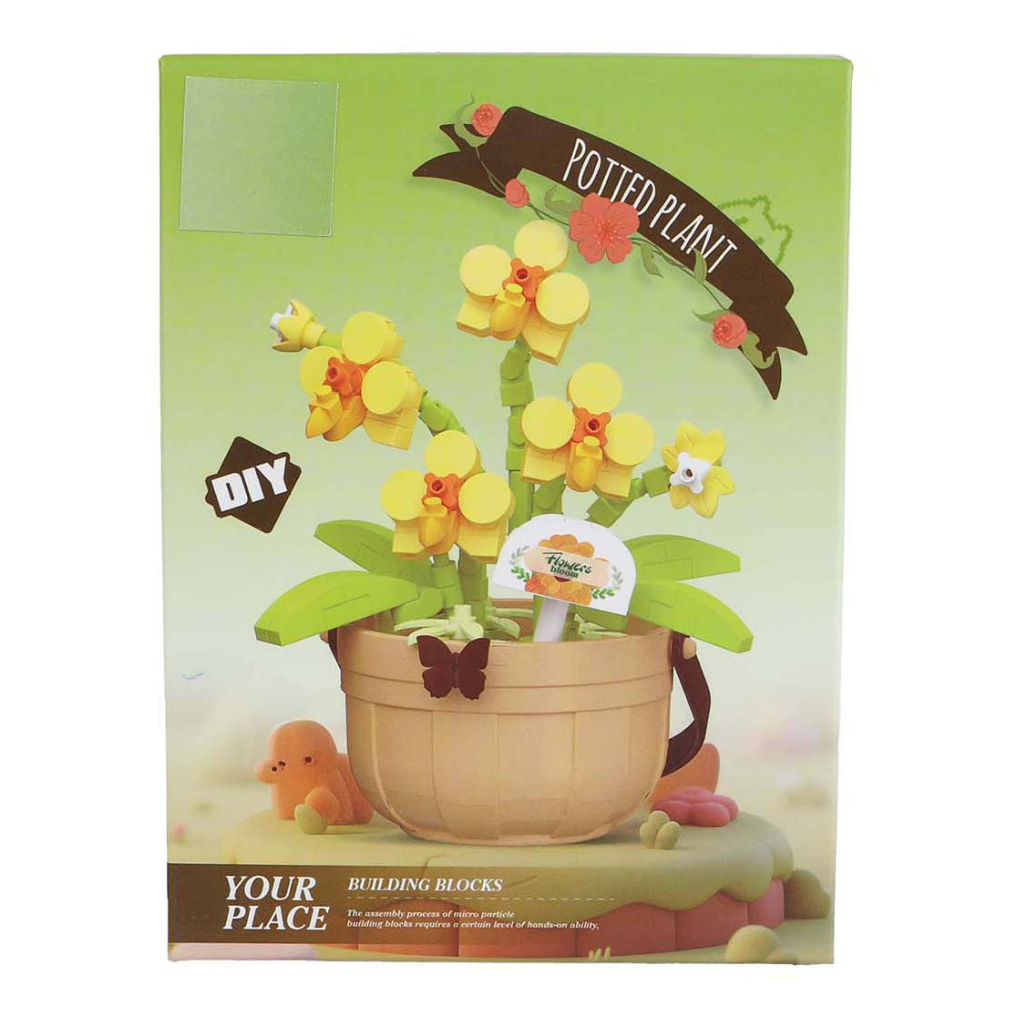 Bouwset Plant in Pot