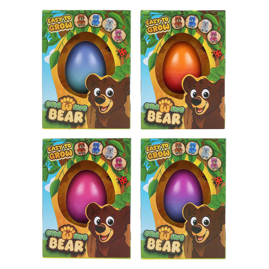 Groeiend Teddy Beertje in Ei