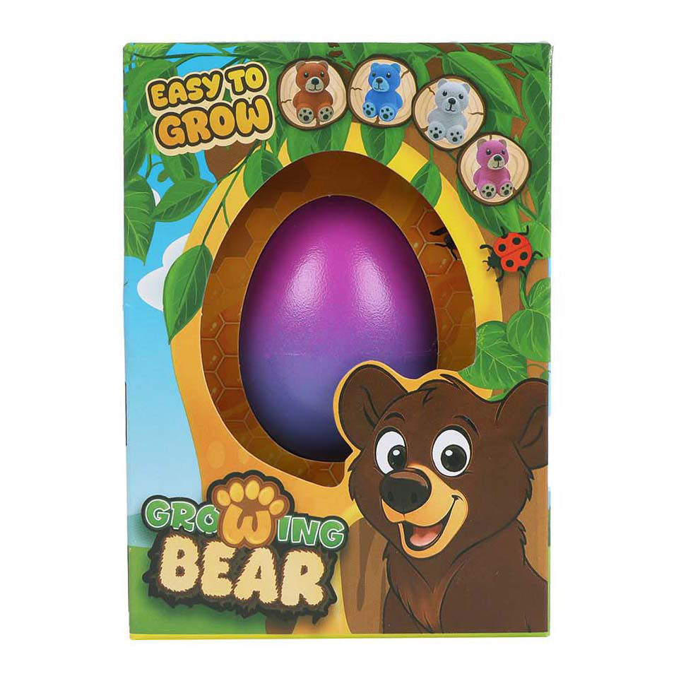 Groeiend Teddy Beertje in Ei