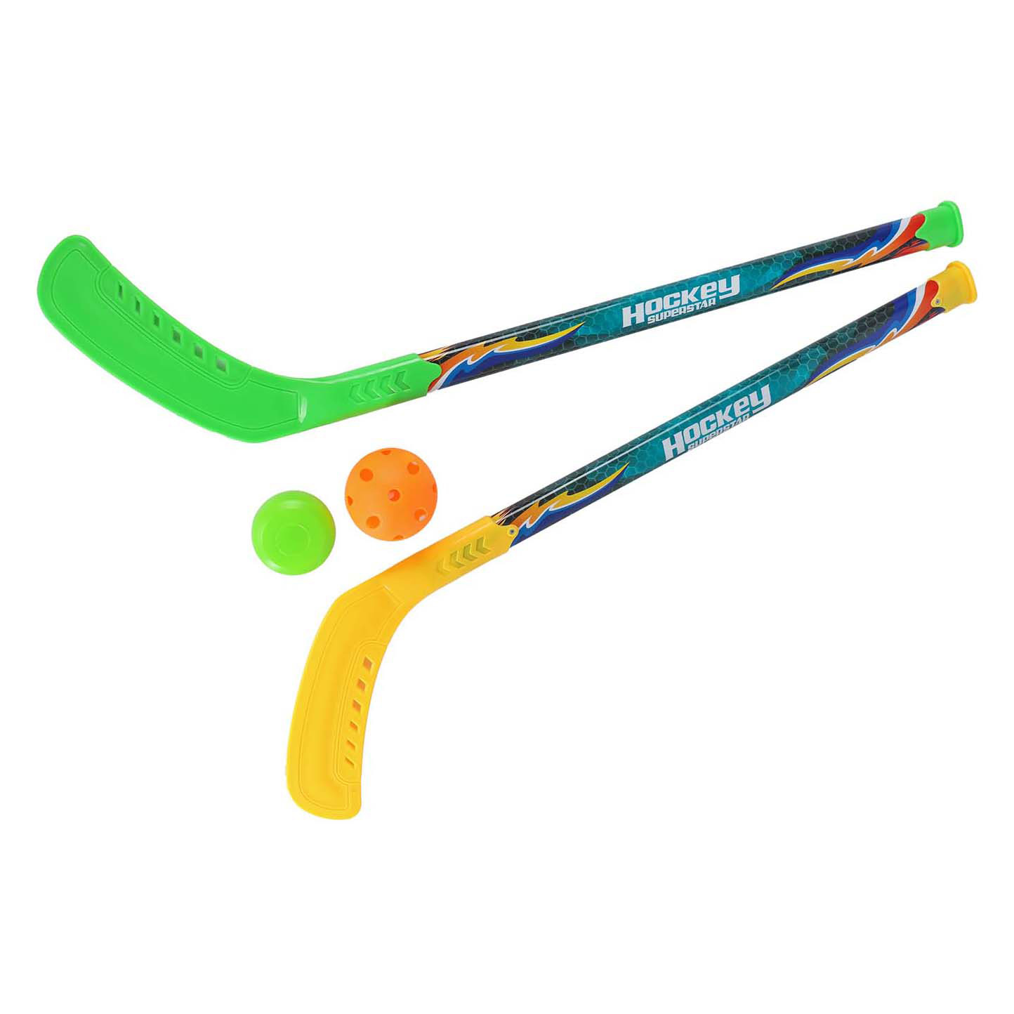 Gametime Hockey-Set mit Ball und Puck