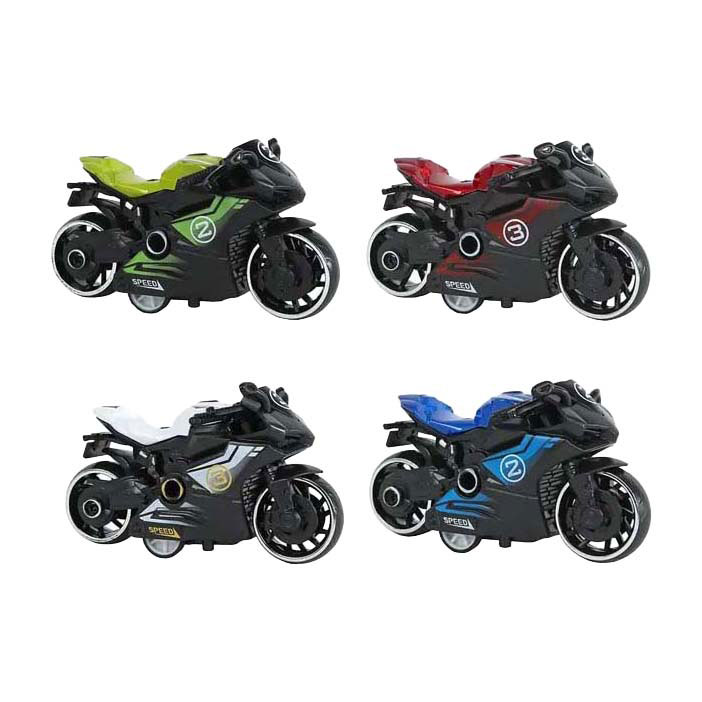 Roadblasters Motor Die Cast Pull Back - 9cm