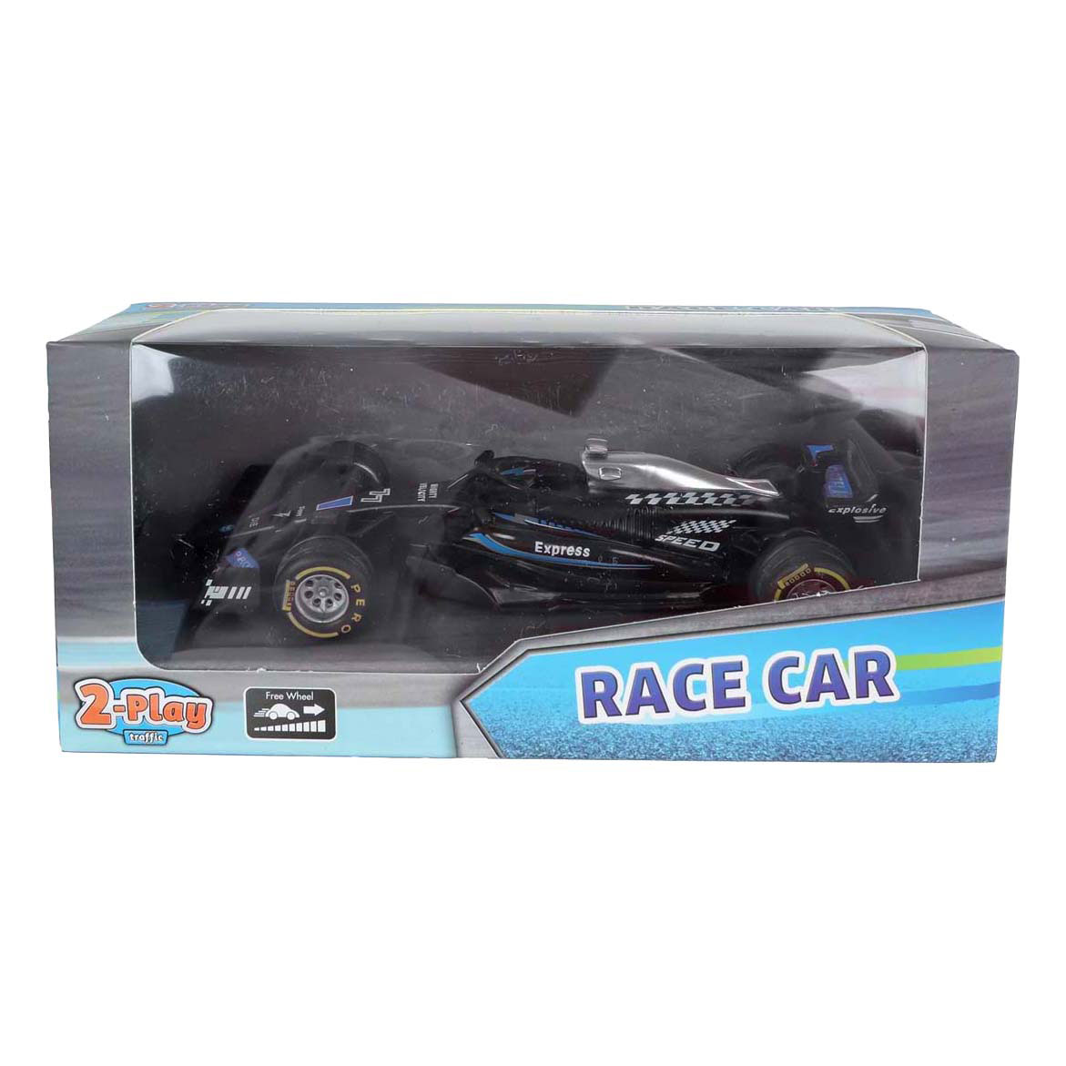 2-Play Formel-Rennwagen, Druckguss, 13 cm