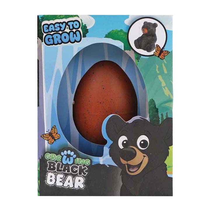 Schwarzbär wächst im Ei