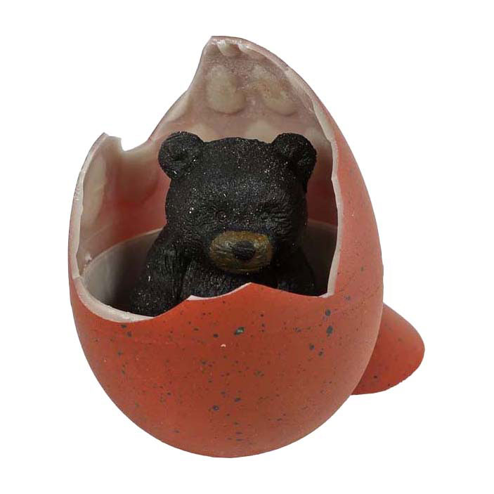 Schwarzbär wächst im Ei