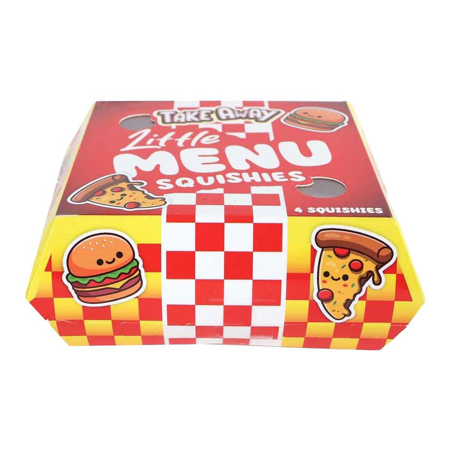 Quetschiges Fast Food zum Mitnehmen - 4st.