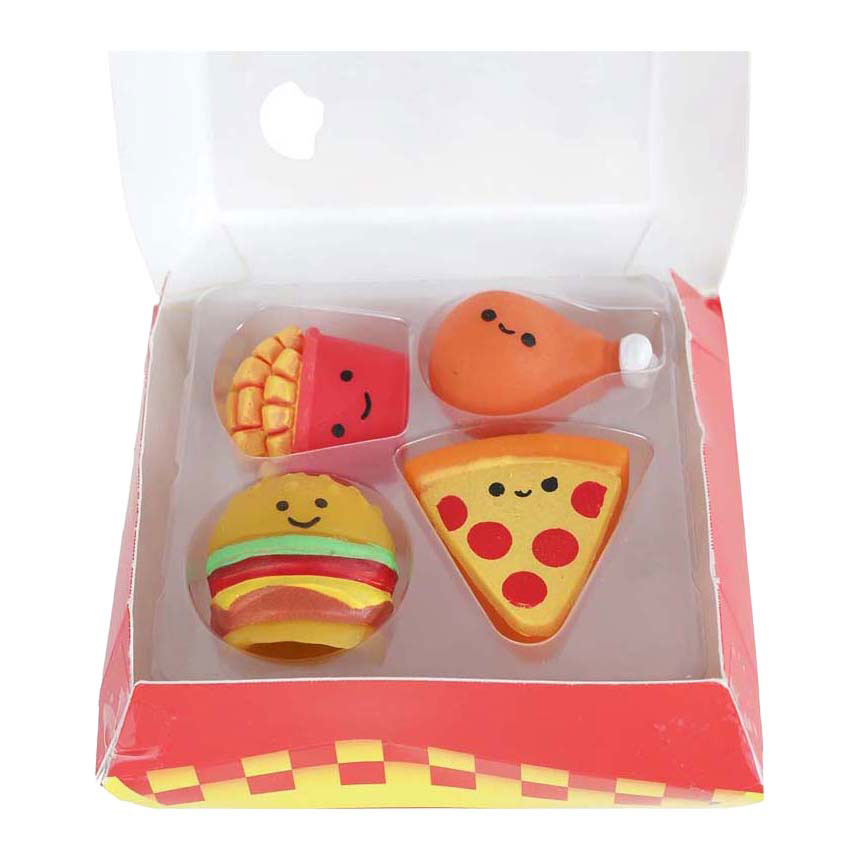 Quetschiges Fast Food zum Mitnehmen - 4st.