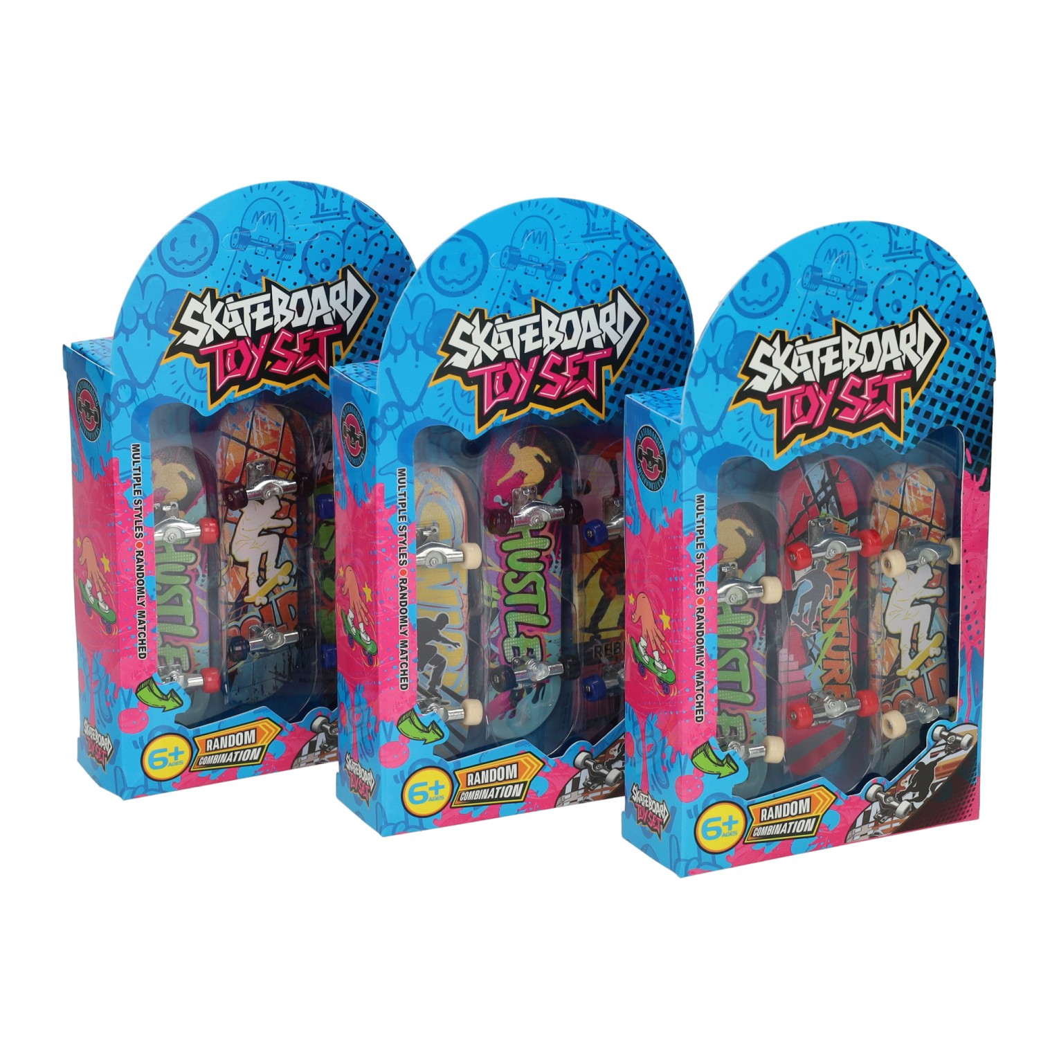 Vingerskateboard - 3st.