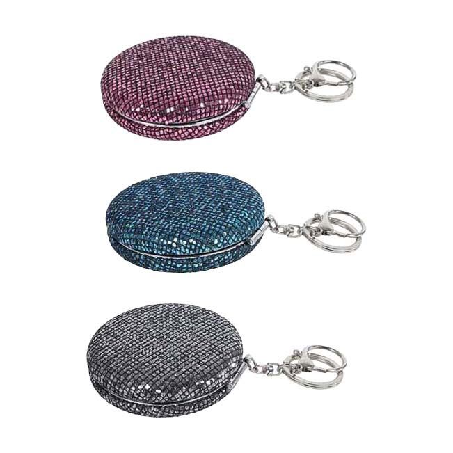 Glamour spiegeltje diamantjes 3ass 7,5cm