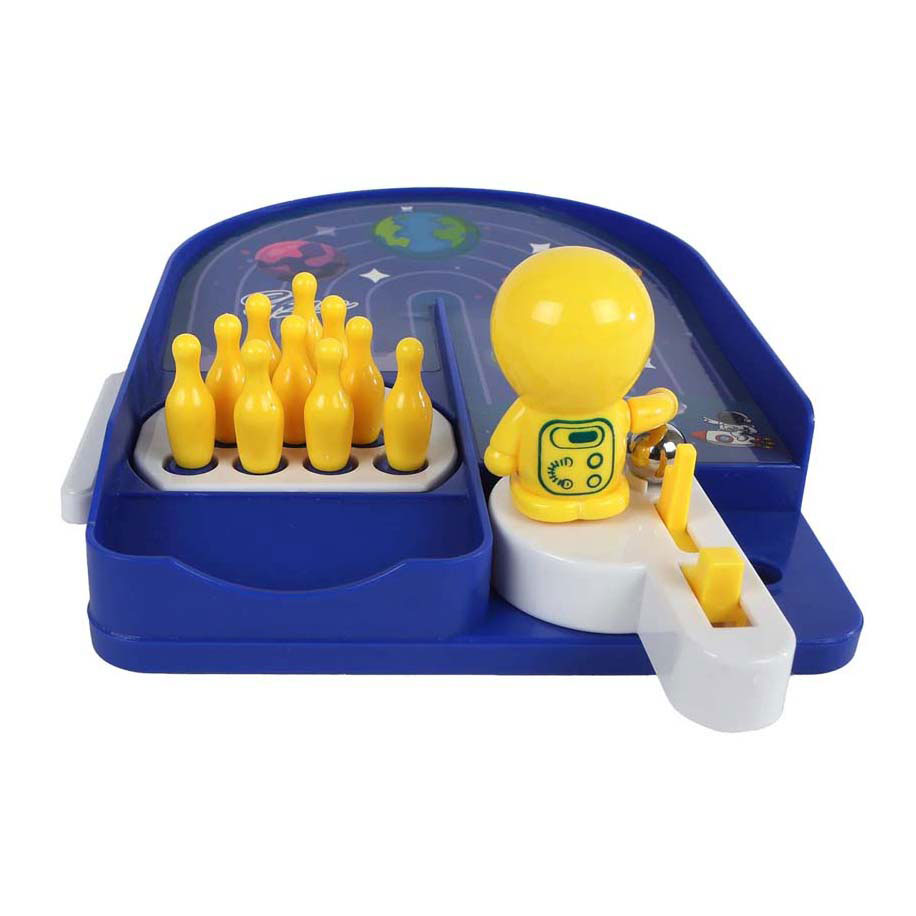 Pinball bowling game 2ass 19x13x3,5cm