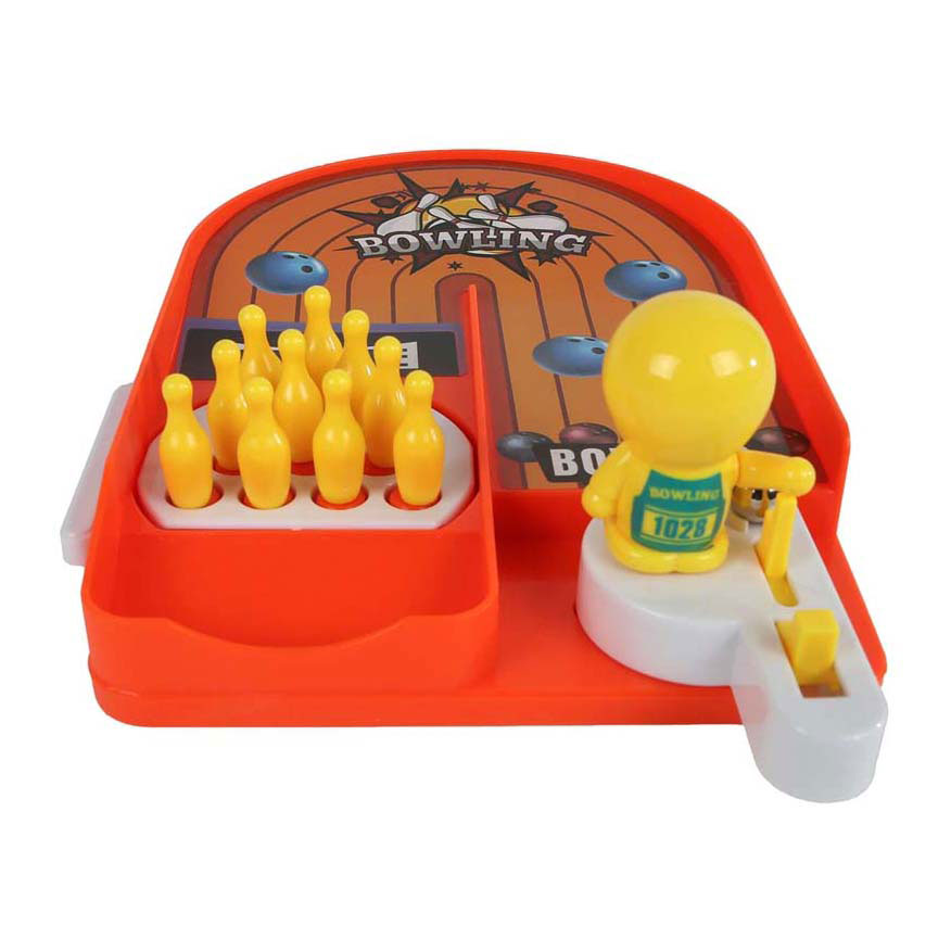 Pinball bowling game 2ass 19x13x3,5cm