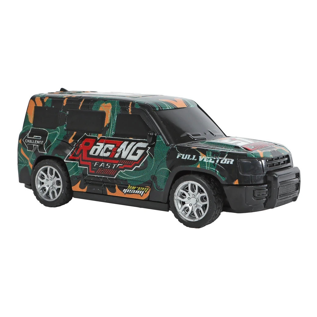 Roadblasters Bots- en Crashauto Pull Back - 12 cm