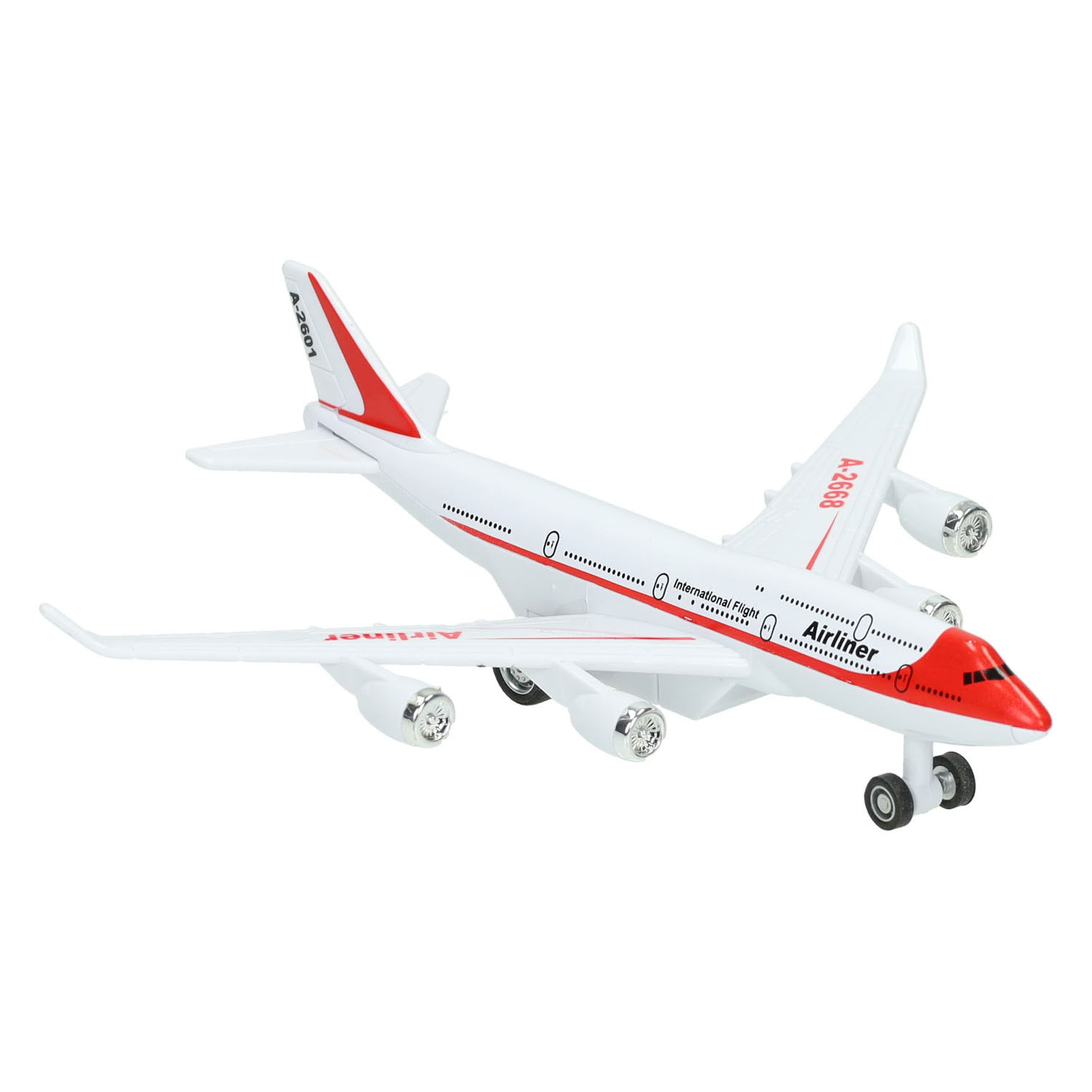 Avion en métal à rétrofriction 2-Play - 16 cm