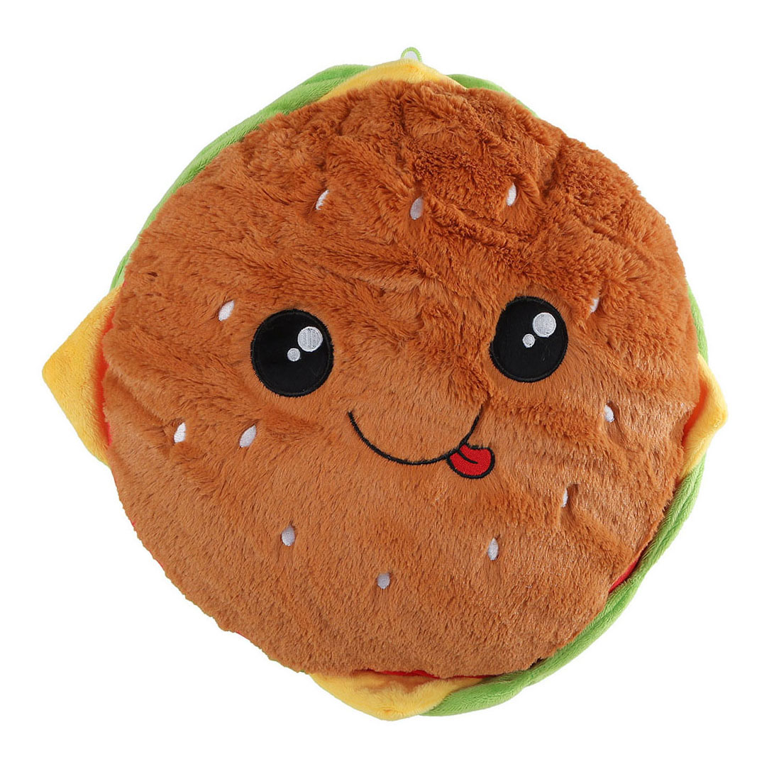 Fluffy Menu Pluchen Hamburger