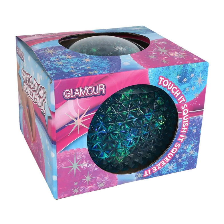 Glamour Mega Kristal Sugar Stressbal - 10cm