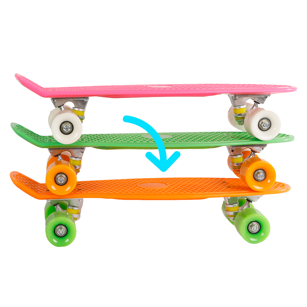 Skateboard Pennyboard Abec 7 - Oranje