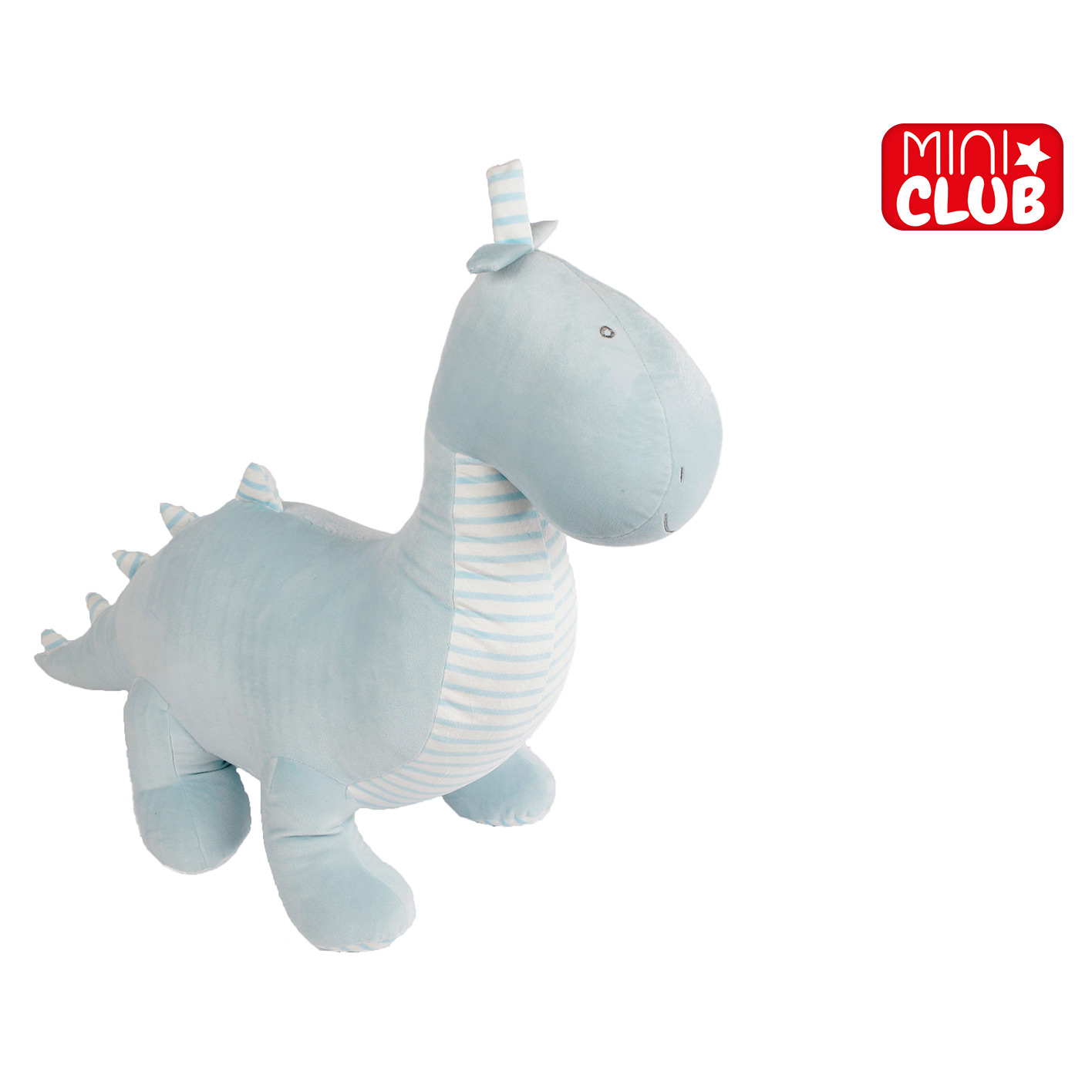 Mini Club Dinosaurus Pluche Blauw, 50cm
