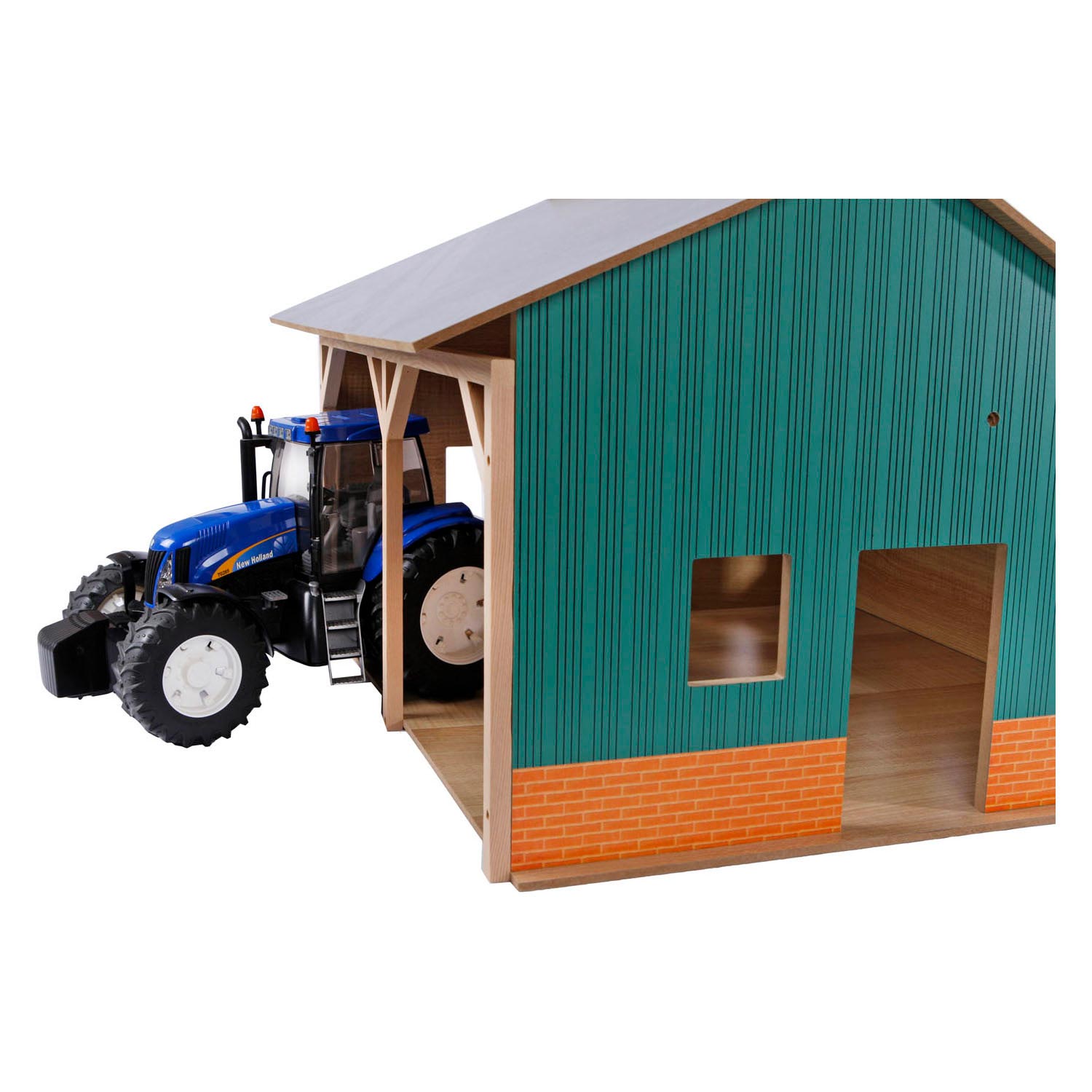 Abri Kids Globe pour 2 tracteurs, 1:16