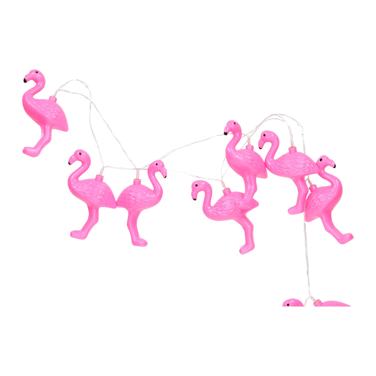LED-Slinger met Flamingo's