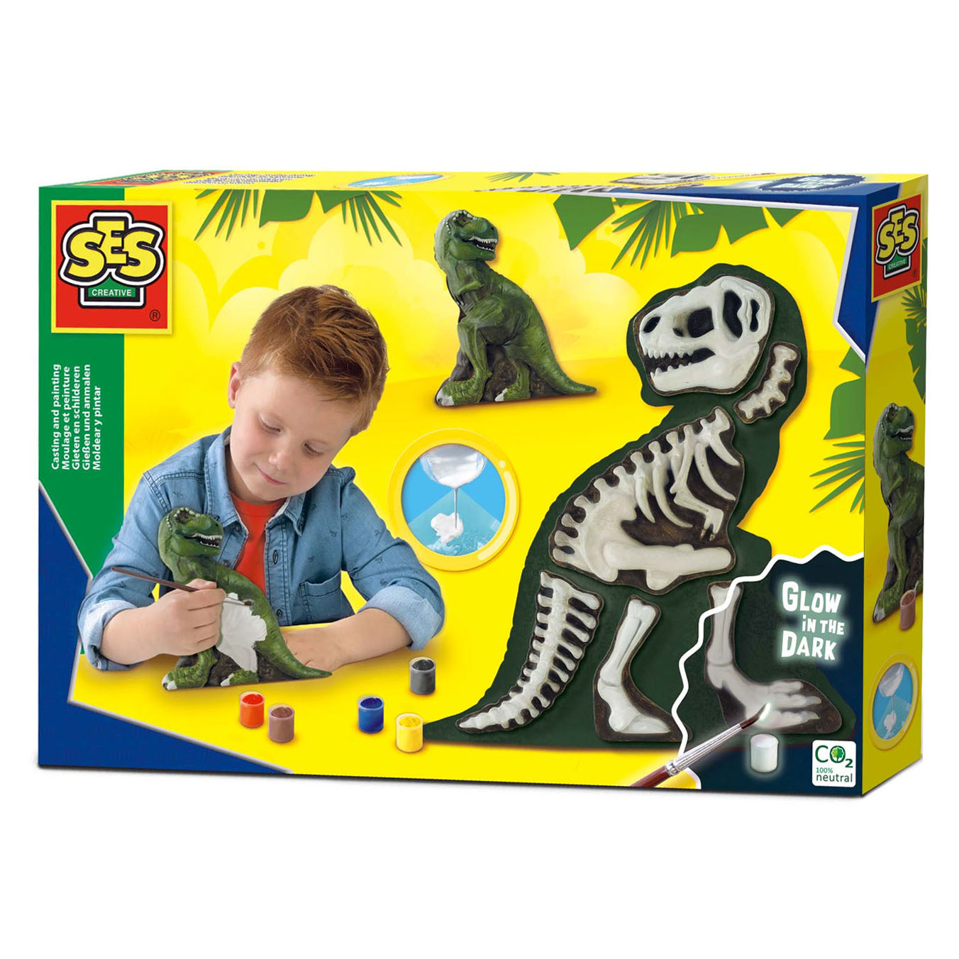 Gieten Schilderen - T-Rex ... | Lobbes Speelgoed