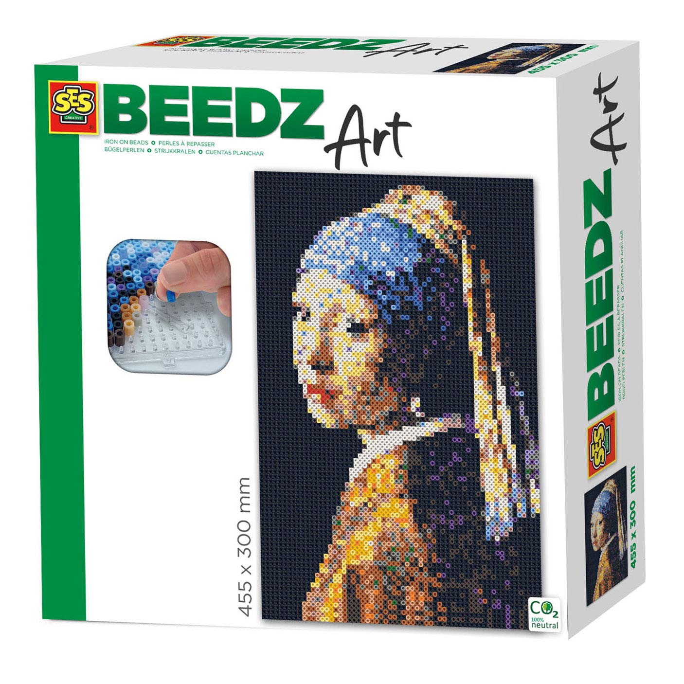 SES Beedz Art - Vermeer, Meisje met de Parel